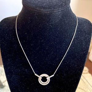 Swarovski Crystal silver necklace